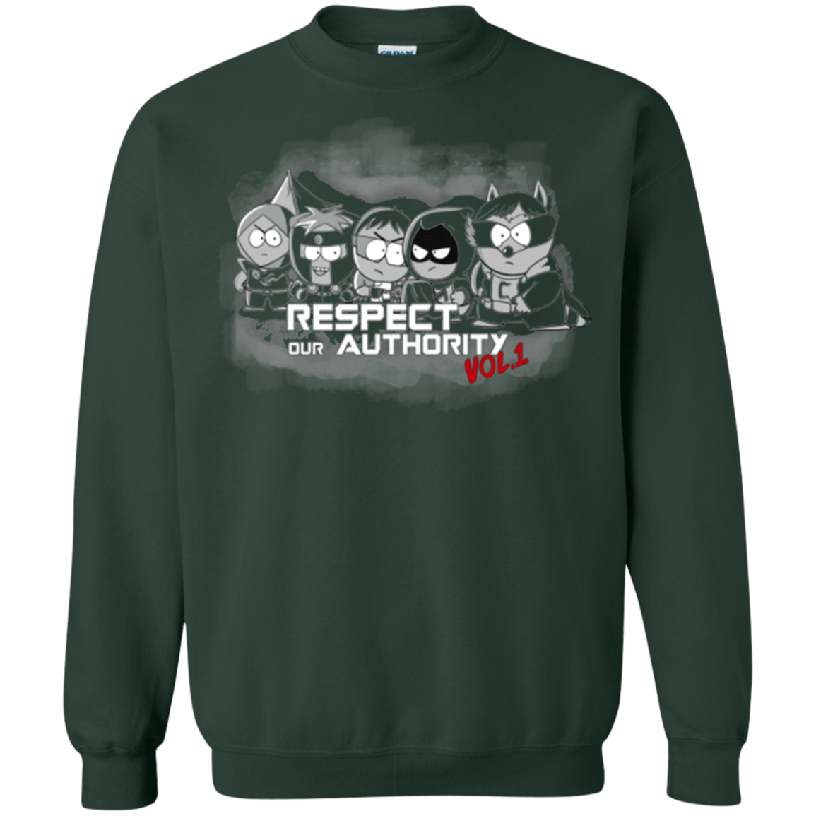 Sweatshirts Forest Green / S Guardians of AU2 Crewneck Sweatshirt
