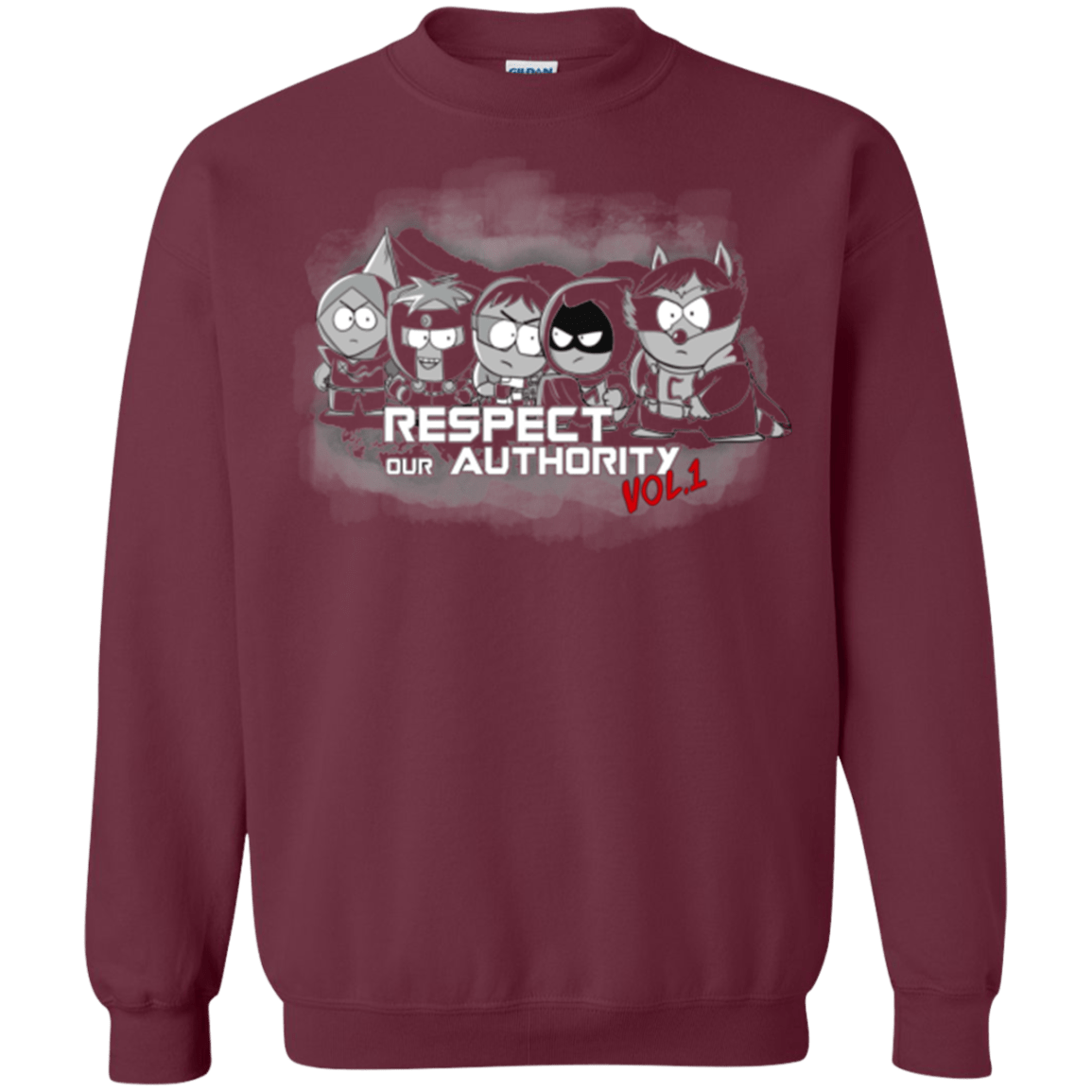 Sweatshirts Maroon / S Guardians of AU2 Crewneck Sweatshirt