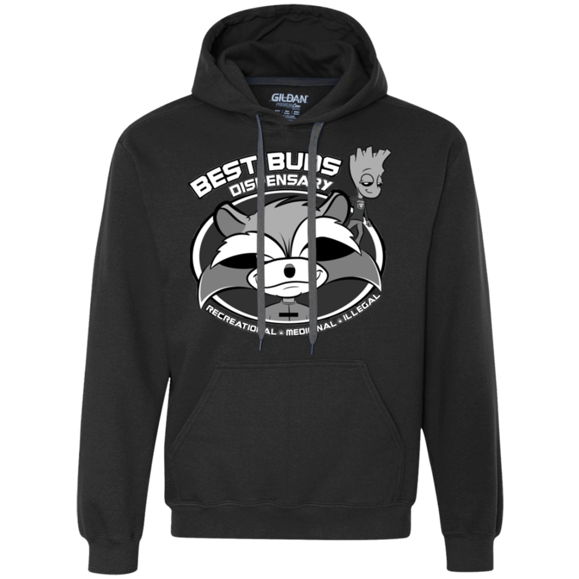 Sweatshirts Black / Small Guardians Of The Greenery Premium Fleece Hoodie