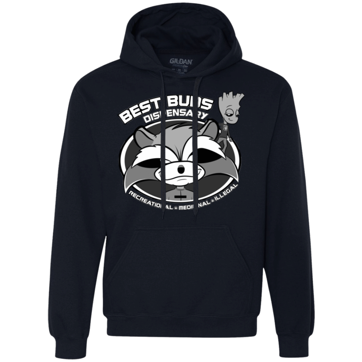 Sweatshirts Navy / Small Guardians Of The Greenery Premium Fleece Hoodie