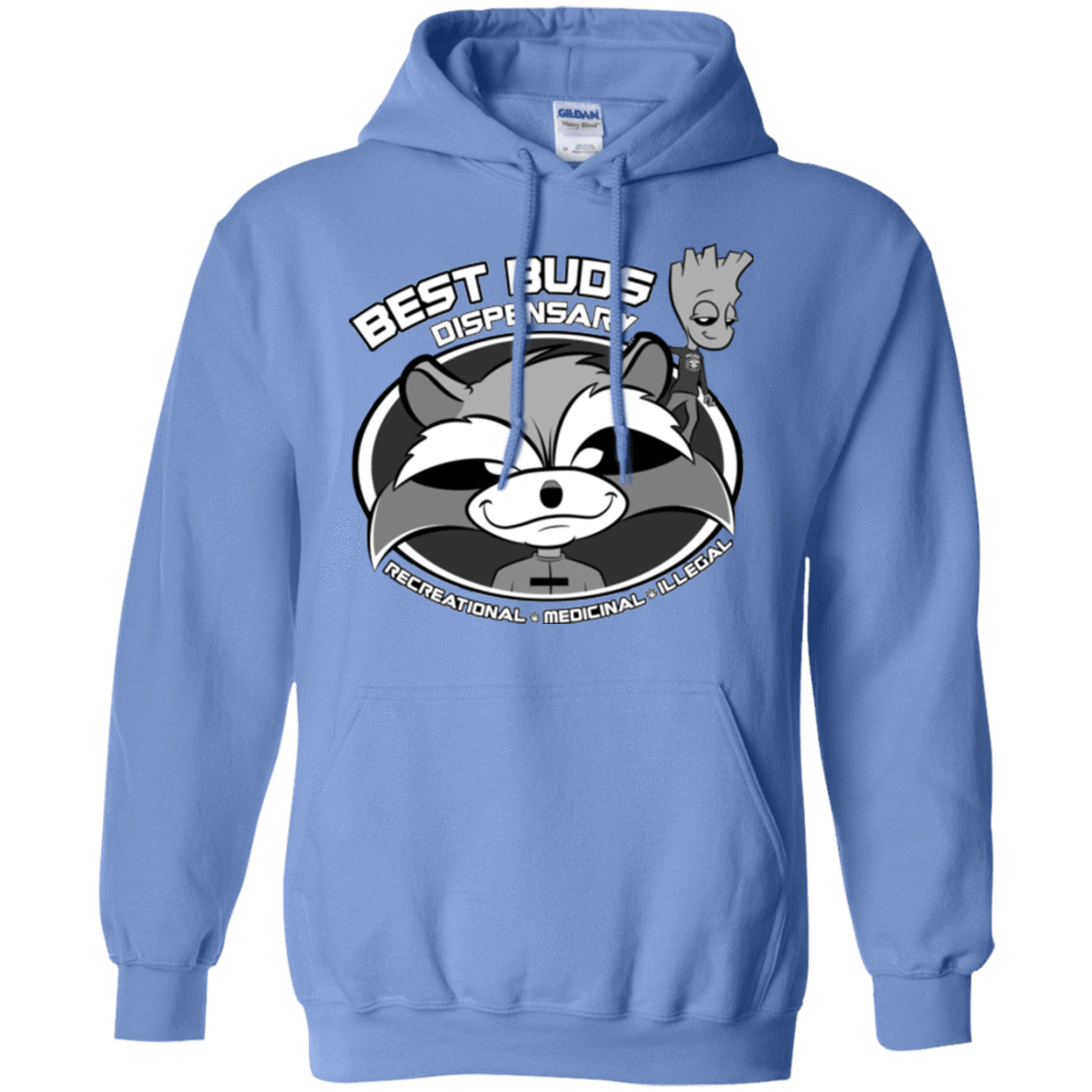 Sweatshirts Carolina Blue / Small Guardians Of The Greenery Pullover Hoodie