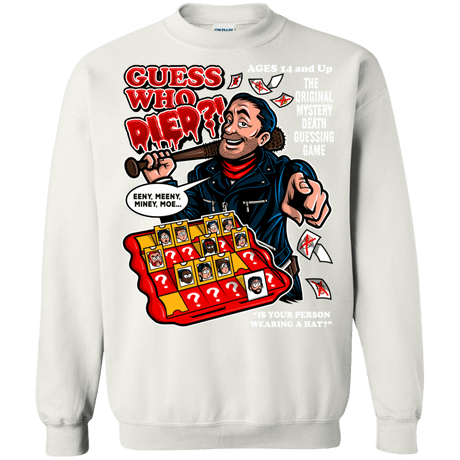 Sweatshirts White / Small Guess who Died Crewneck Sweatshirt