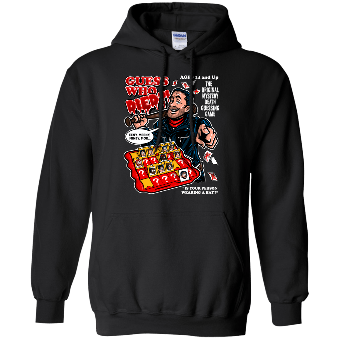 Sweatshirts Black / Small Guess who Died Pullover Hoodie