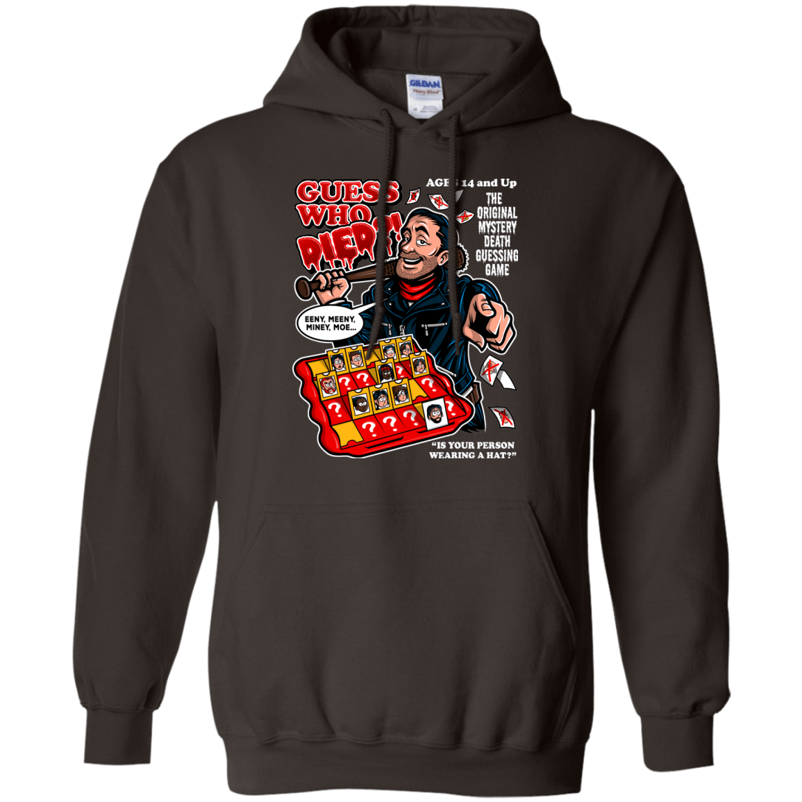 Sweatshirts Dark Chocolate / Small Guess who Died Pullover Hoodie