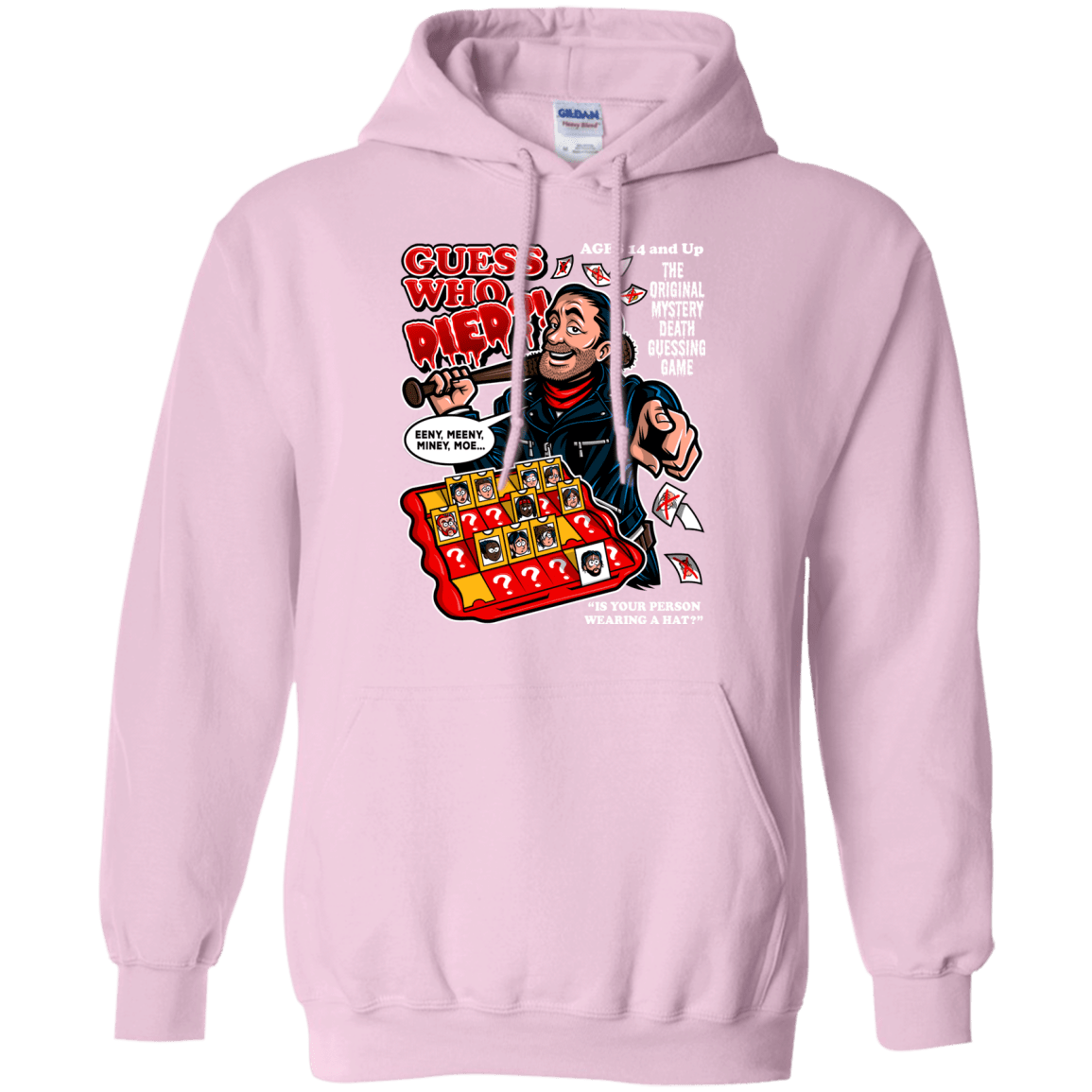 Sweatshirts Light Pink / Small Guess who Died Pullover Hoodie