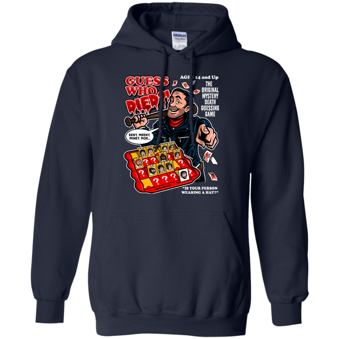 Sweatshirts Navy / Small Guess who Died Pullover Hoodie