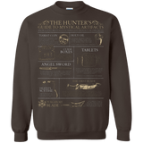 Sweatshirts Dark Chocolate / Small Guide To Mystical Artifacts Crewneck Sweatshirt