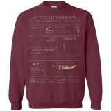 Sweatshirts Maroon / Small Guide To Mystical Artifacts Crewneck Sweatshirt