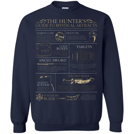 Sweatshirts Navy / Small Guide To Mystical Artifacts Crewneck Sweatshirt