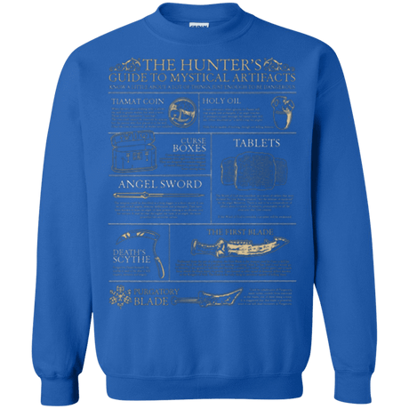 Sweatshirts Royal / Small Guide To Mystical Artifacts Crewneck Sweatshirt