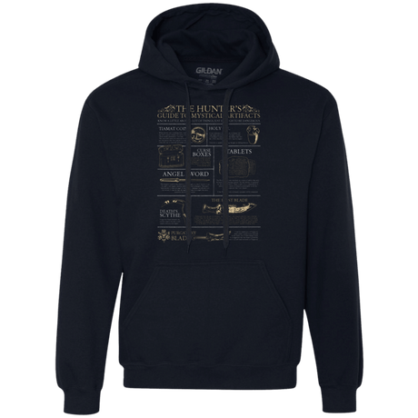 Sweatshirts Navy / Small Guide To Mystical Artifacts Premium Fleece Hoodie
