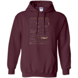 Sweatshirts Maroon / Small Guide To Mystical Artifacts Pullover Hoodie