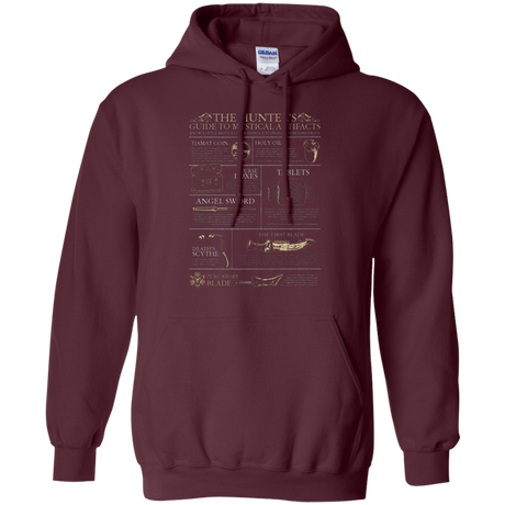 Sweatshirts Maroon / Small Guide To Mystical Artifacts Pullover Hoodie
