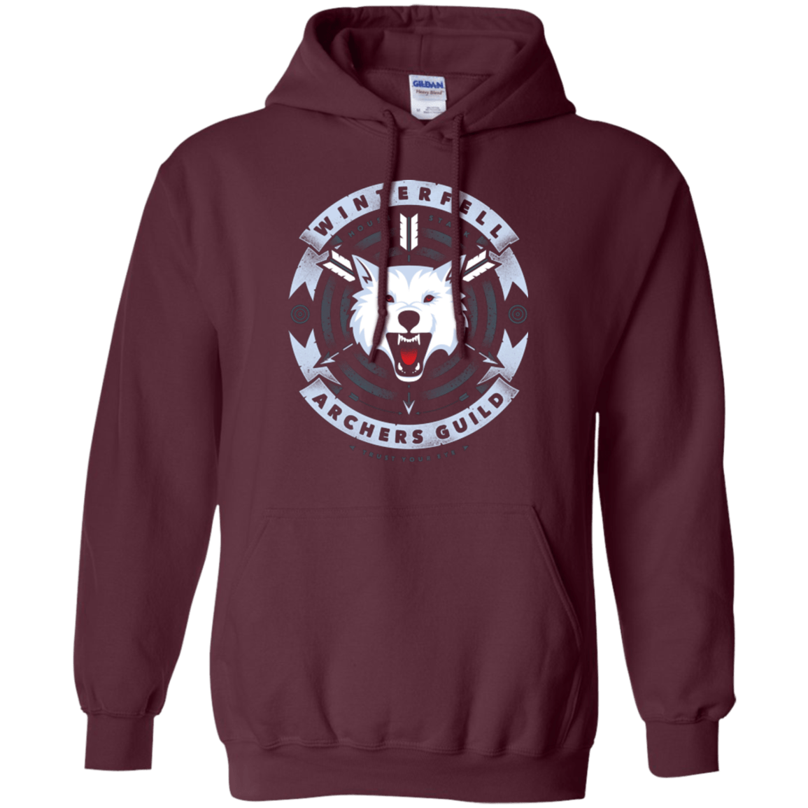Sweatshirts Maroon / Small Guild of Archers Pullover Hoodie