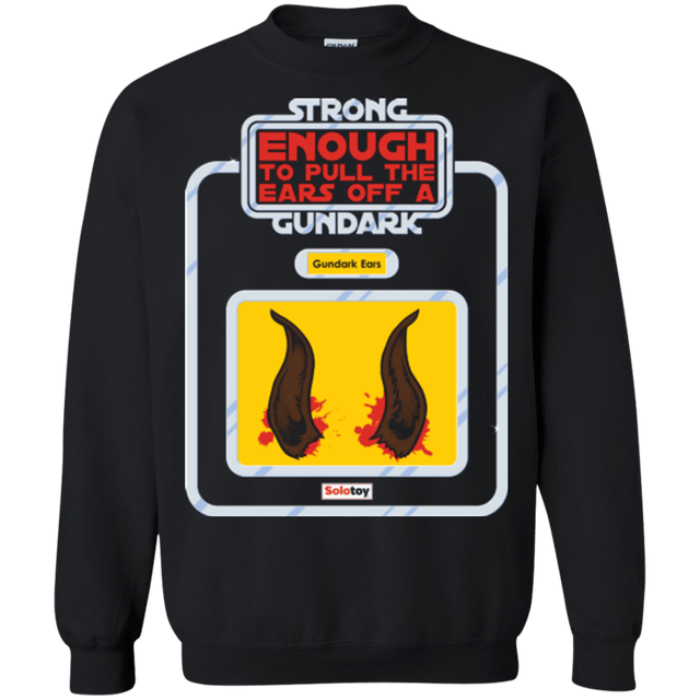 Sweatshirts Black / Small Gundark Ears Crewneck Sweatshirt