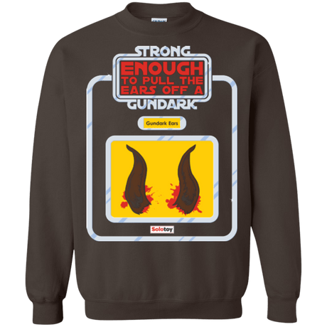 Sweatshirts Dark Chocolate / Small Gundark Ears Crewneck Sweatshirt