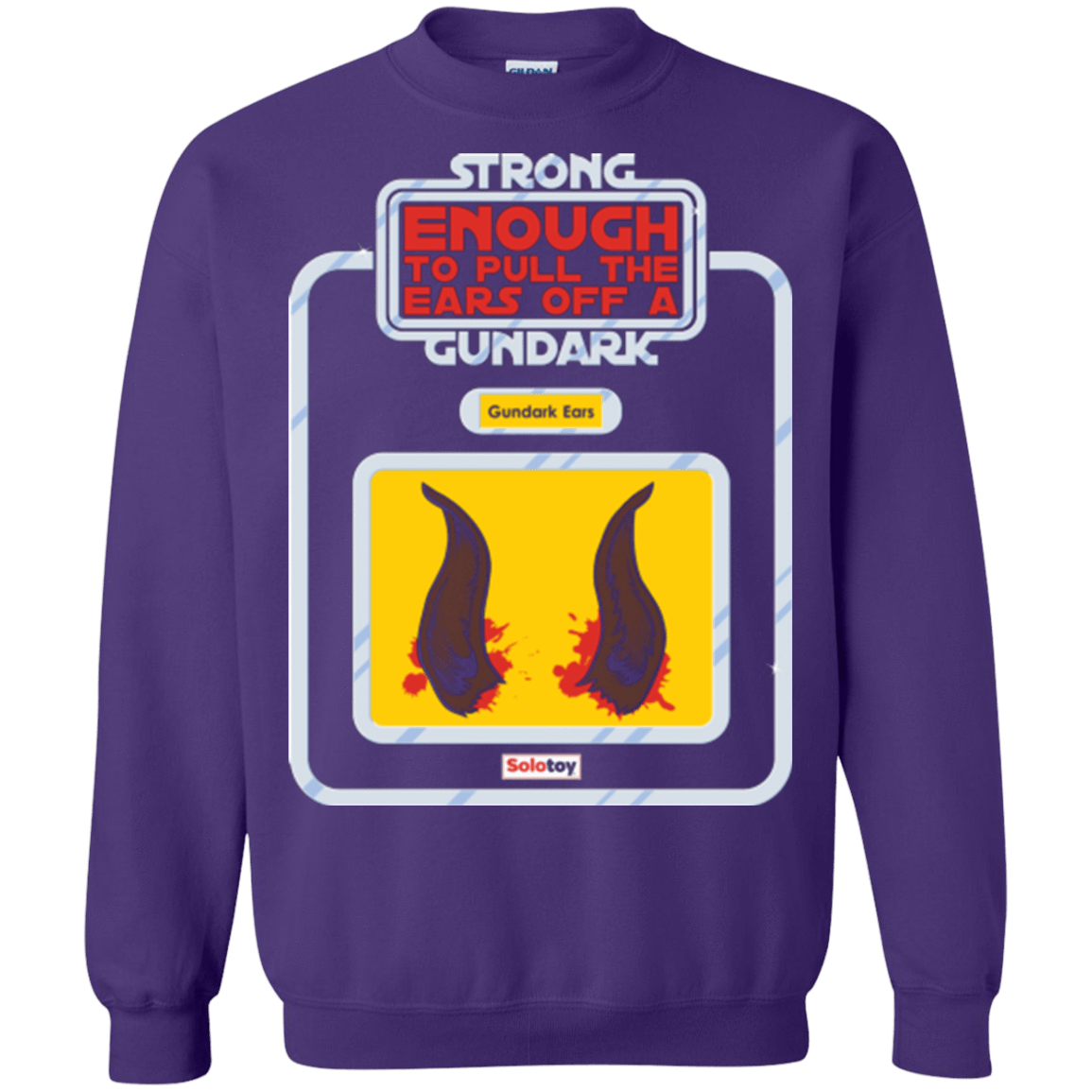 Sweatshirts Purple / Small Gundark Ears Crewneck Sweatshirt