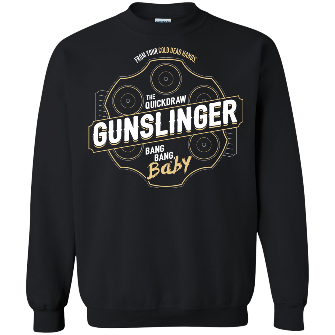 Sweatshirts Black / S Gunslinger Crewneck Sweatshirt