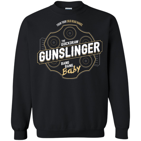 Sweatshirts Black / S Gunslinger Crewneck Sweatshirt