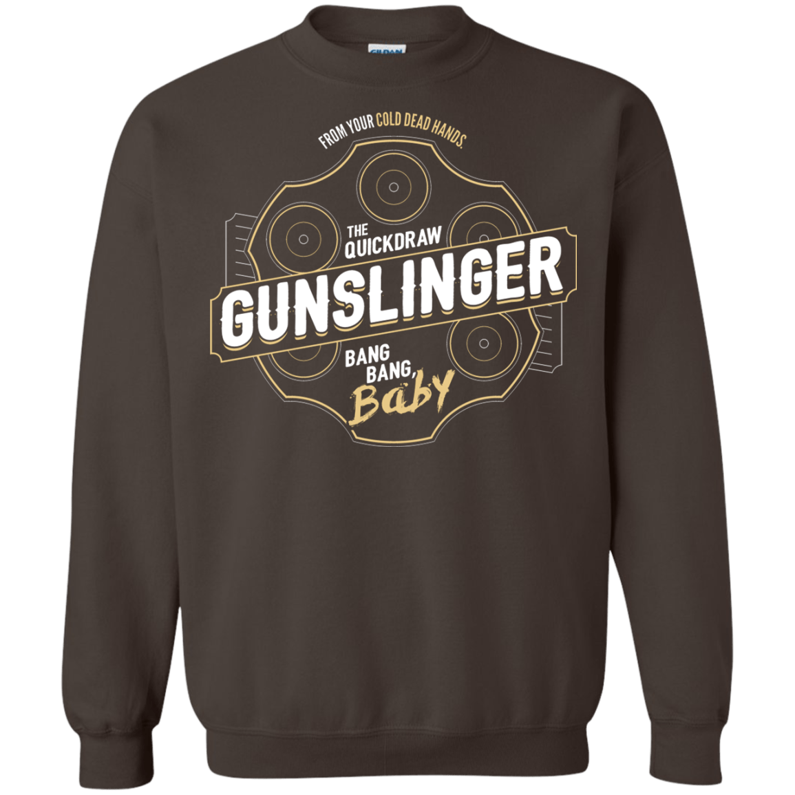 Sweatshirts Dark Chocolate / S Gunslinger Crewneck Sweatshirt