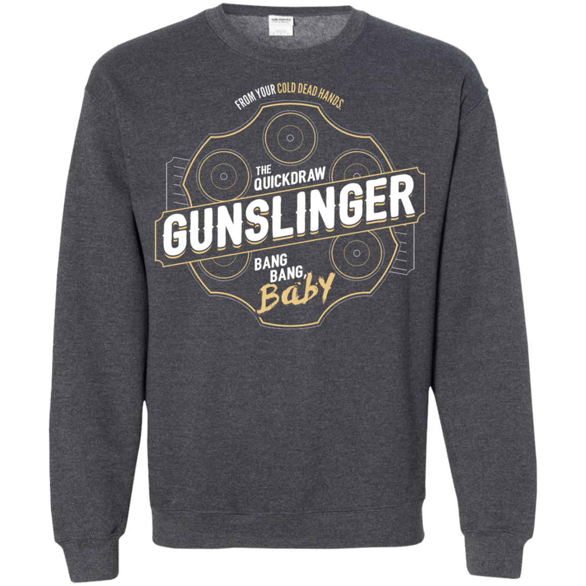 Sweatshirts Dark Heather / S Gunslinger Crewneck Sweatshirt