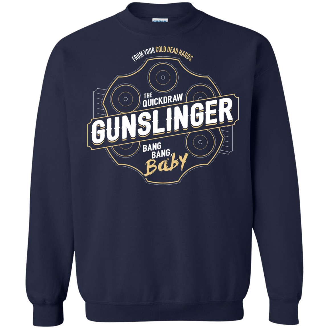 Sweatshirts Navy / S Gunslinger Crewneck Sweatshirt