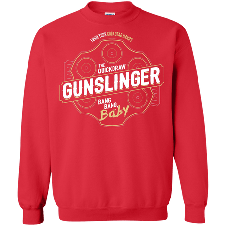 Sweatshirts Red / S Gunslinger Crewneck Sweatshirt