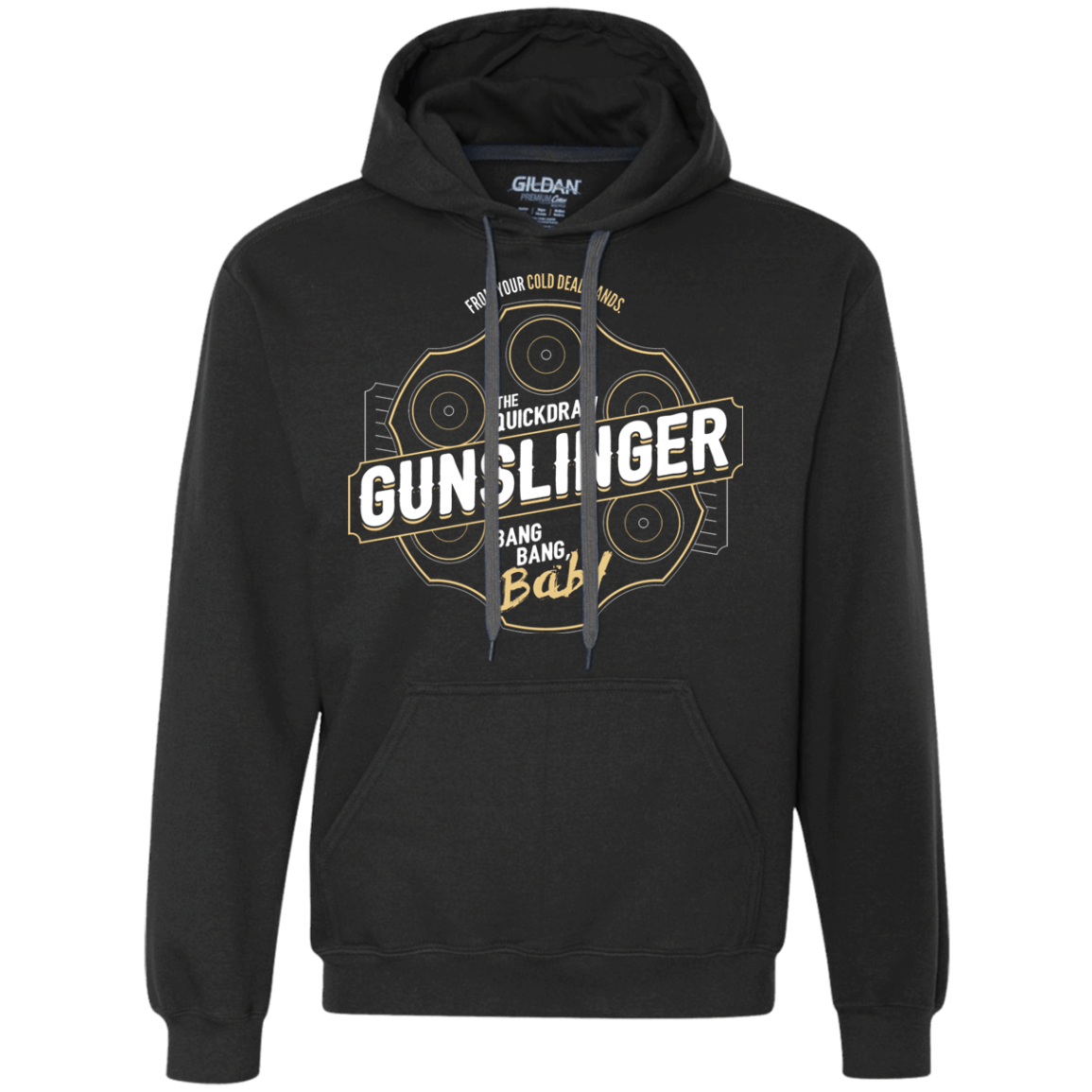 Sweatshirts Black / S Gunslinger Premium Fleece Hoodie