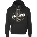 Sweatshirts Black / S Gunslinger Premium Fleece Hoodie