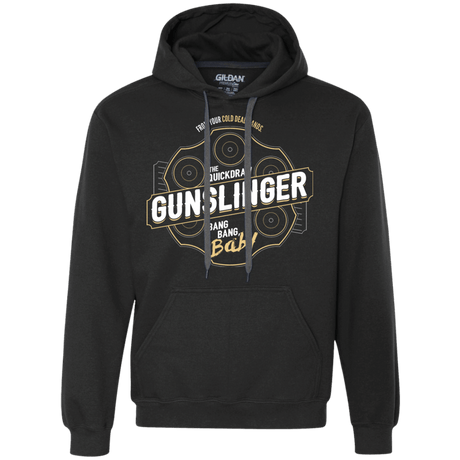 Sweatshirts Black / S Gunslinger Premium Fleece Hoodie