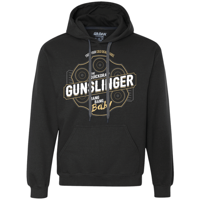 Sweatshirts Black / S Gunslinger Premium Fleece Hoodie