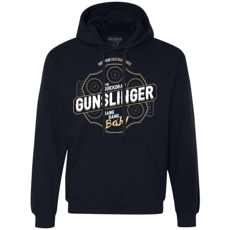 Sweatshirts Navy / S Gunslinger Premium Fleece Hoodie
