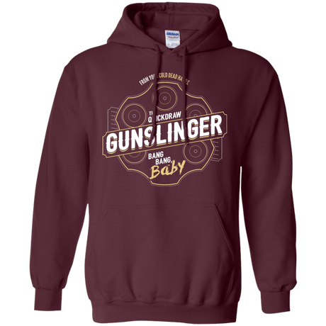 Sweatshirts Maroon / S Gunslinger Pullover Hoodie