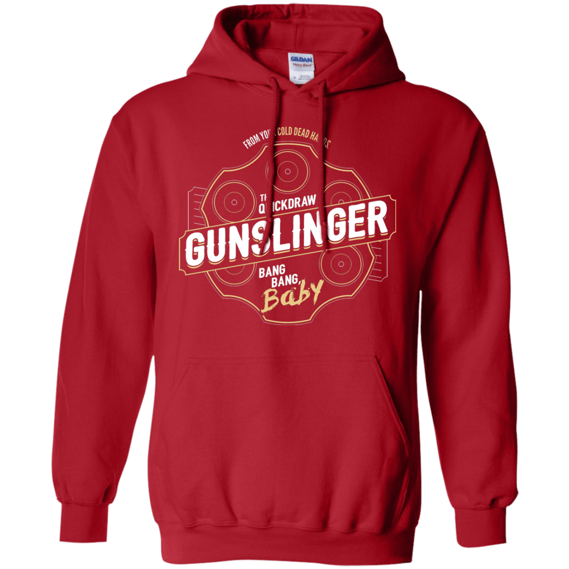 Sweatshirts Red / S Gunslinger Pullover Hoodie
