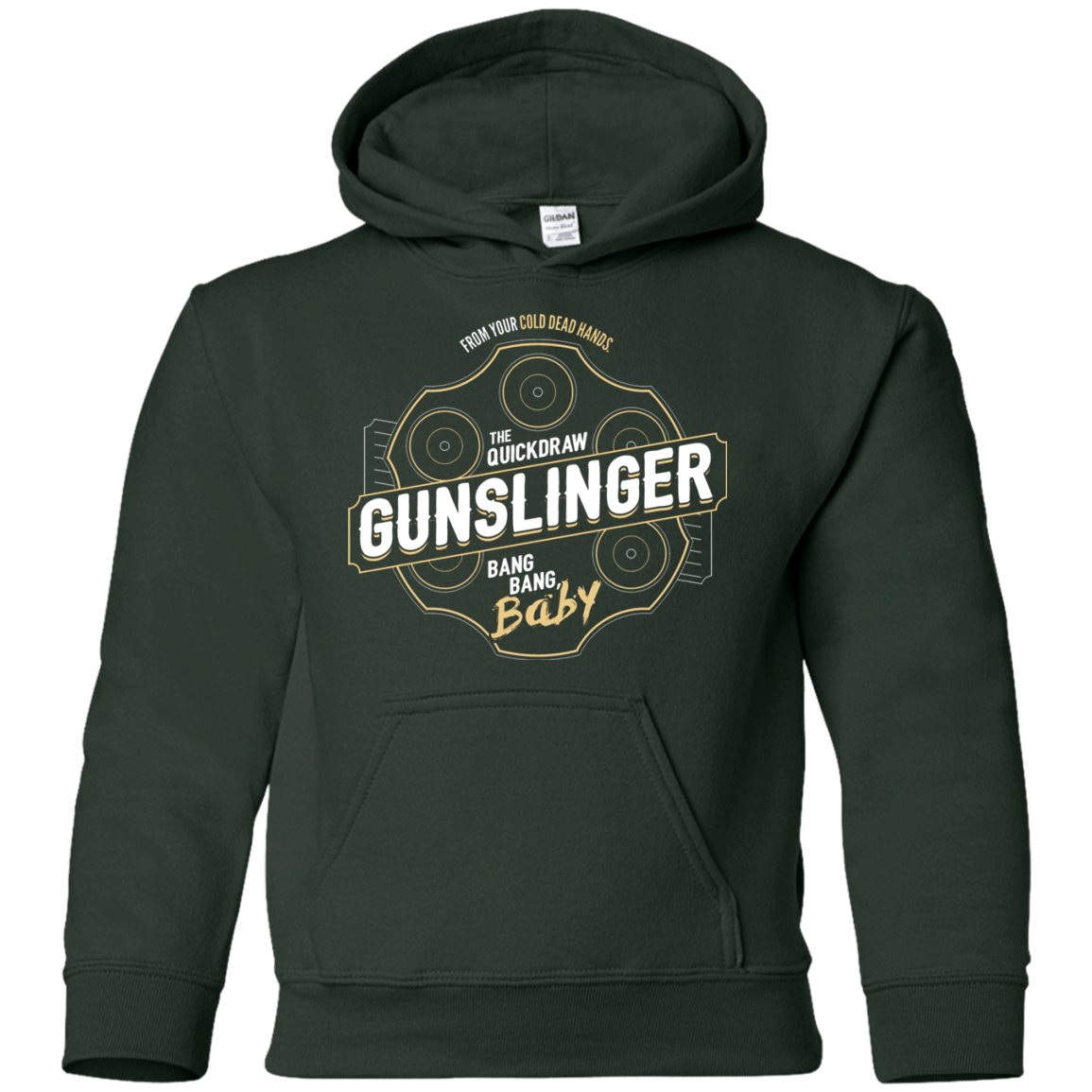 Sweatshirts Forest Green / YS Gunslinger Youth Hoodie