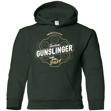 Sweatshirts Forest Green / YS Gunslinger Youth Hoodie