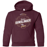 Sweatshirts Maroon / YS Gunslinger Youth Hoodie