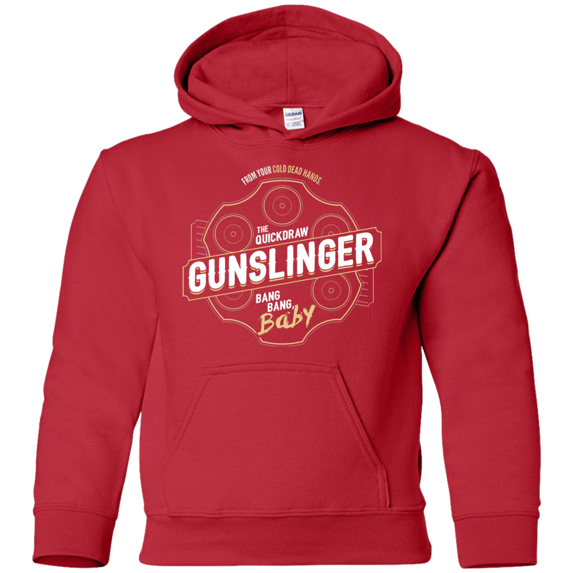 Sweatshirts Red / YS Gunslinger Youth Hoodie