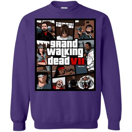 Sweatshirts Purple / Small GWD7 Crewneck Sweatshirt