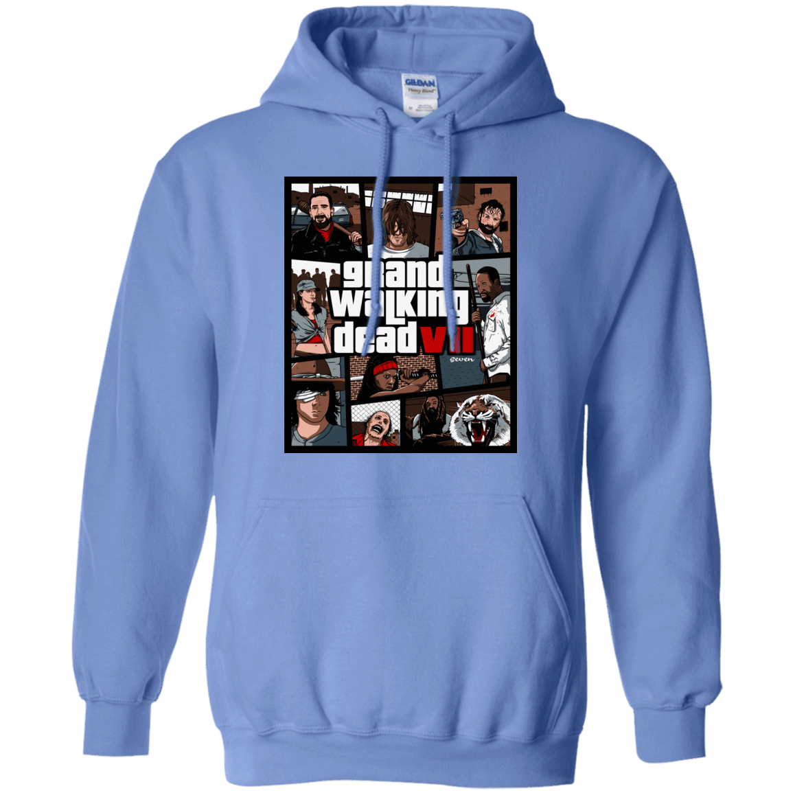 Sweatshirts Carolina Blue / Small GWD7 Pullover Hoodie