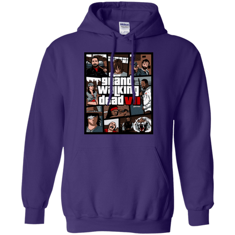 Sweatshirts Purple / Small GWD7 Pullover Hoodie