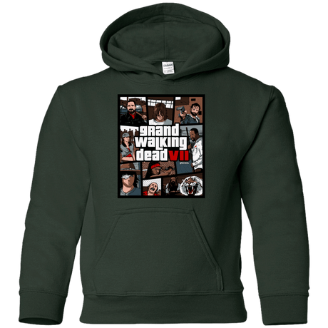 Sweatshirts Forest Green / YS GWD7 Youth Hoodie
