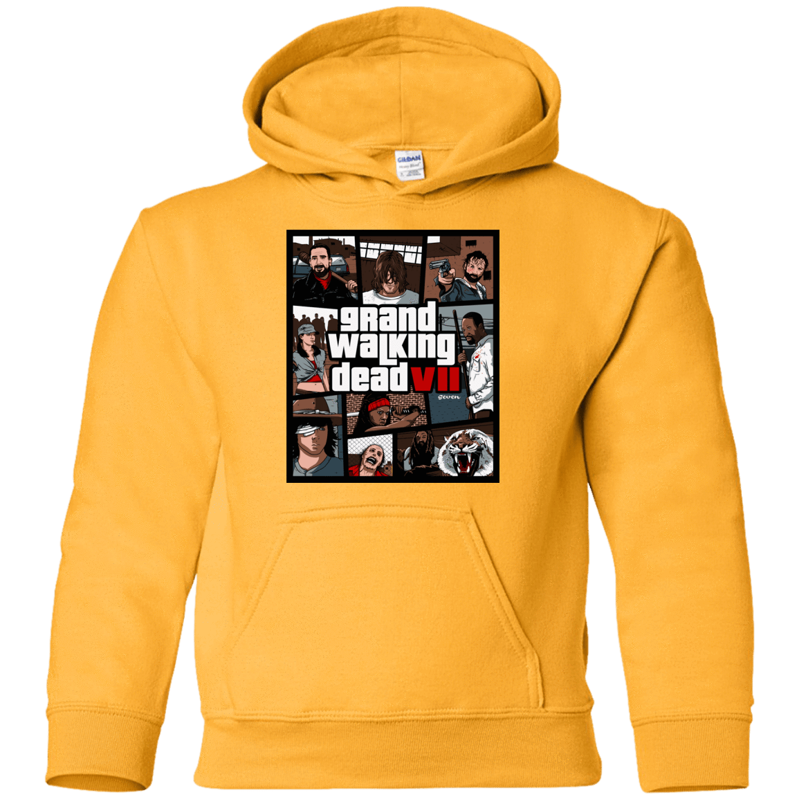Sweatshirts Gold / YS GWD7 Youth Hoodie