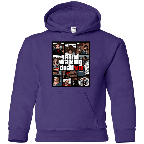 Sweatshirts Purple / YS GWD7 Youth Hoodie