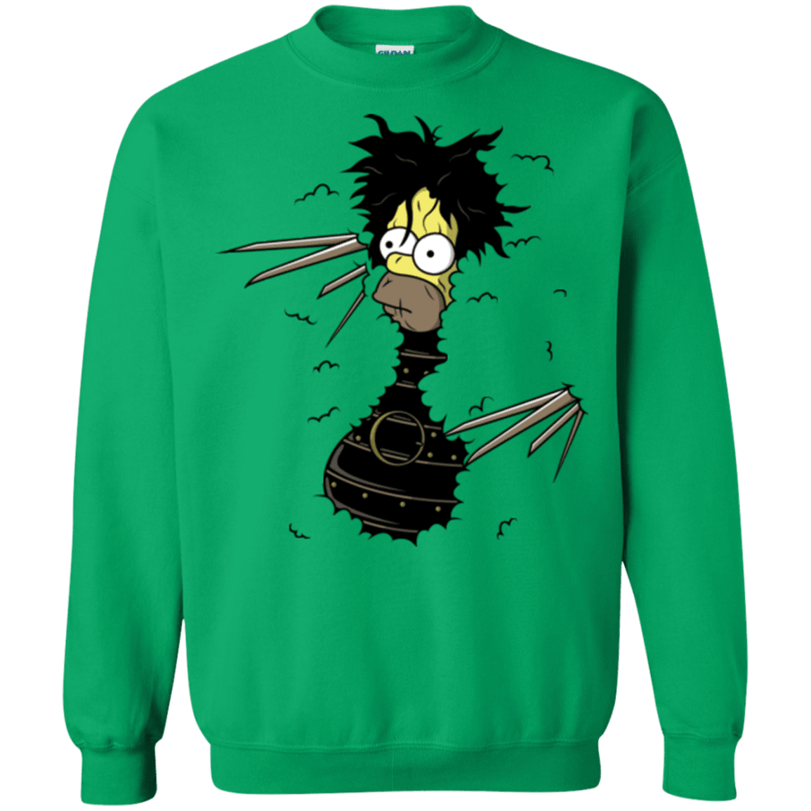 Sweatshirts Irish Green / S H. Scissorhands! Crewneck Sweatshirt