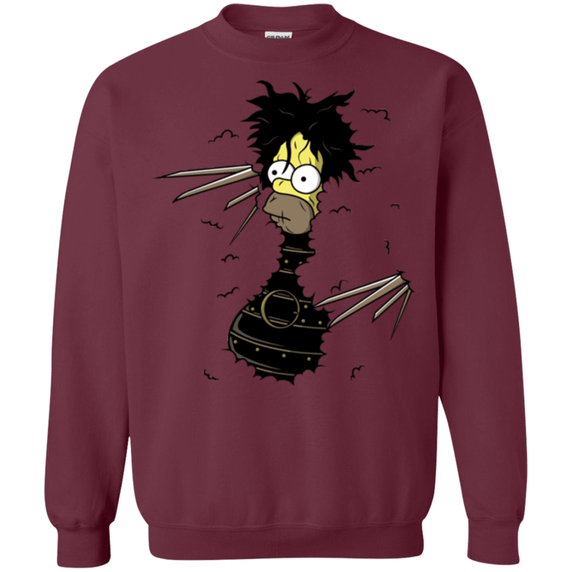 Sweatshirts Maroon / S H. Scissorhands! Crewneck Sweatshirt