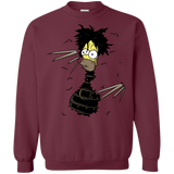 Sweatshirts Maroon / S H. Scissorhands! Crewneck Sweatshirt