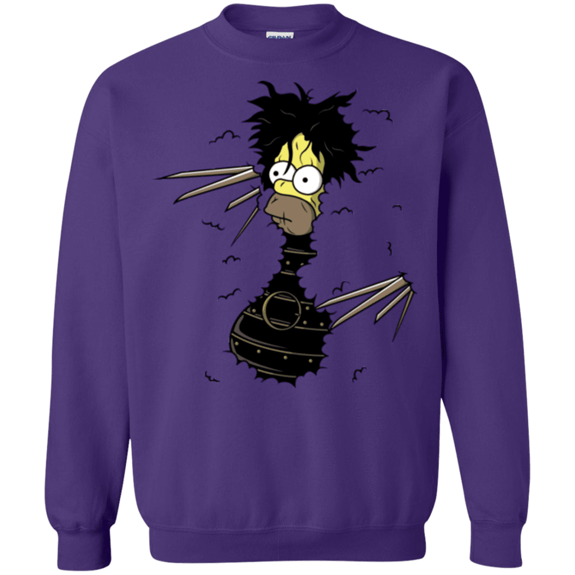 Sweatshirts Purple / S H. Scissorhands! Crewneck Sweatshirt