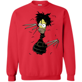 Sweatshirts Red / S H. Scissorhands! Crewneck Sweatshirt