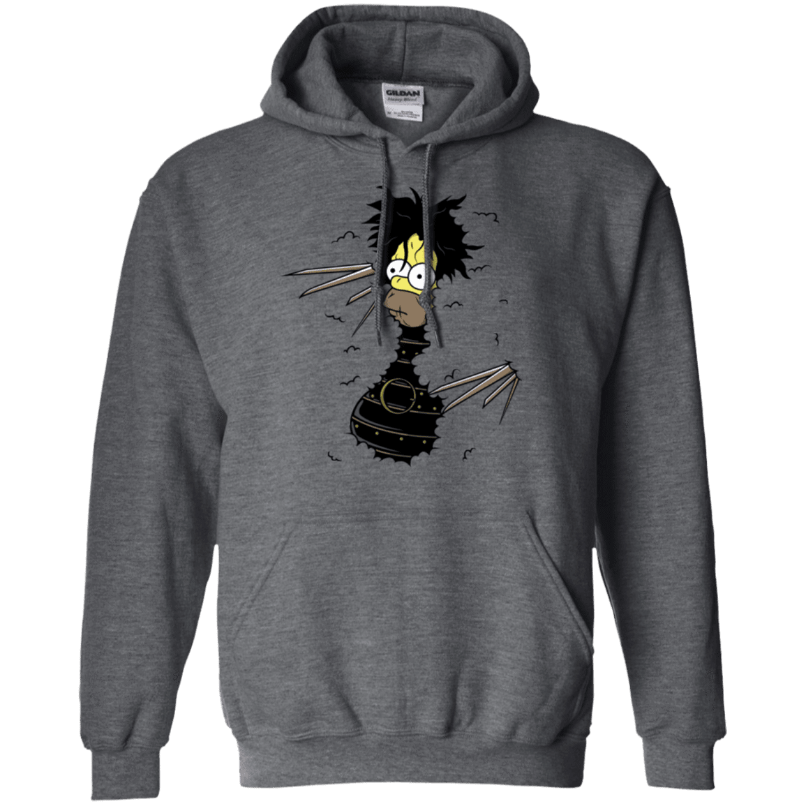 Sweatshirts Dark Heather / S H. Scissorhands! Pullover Hoodie